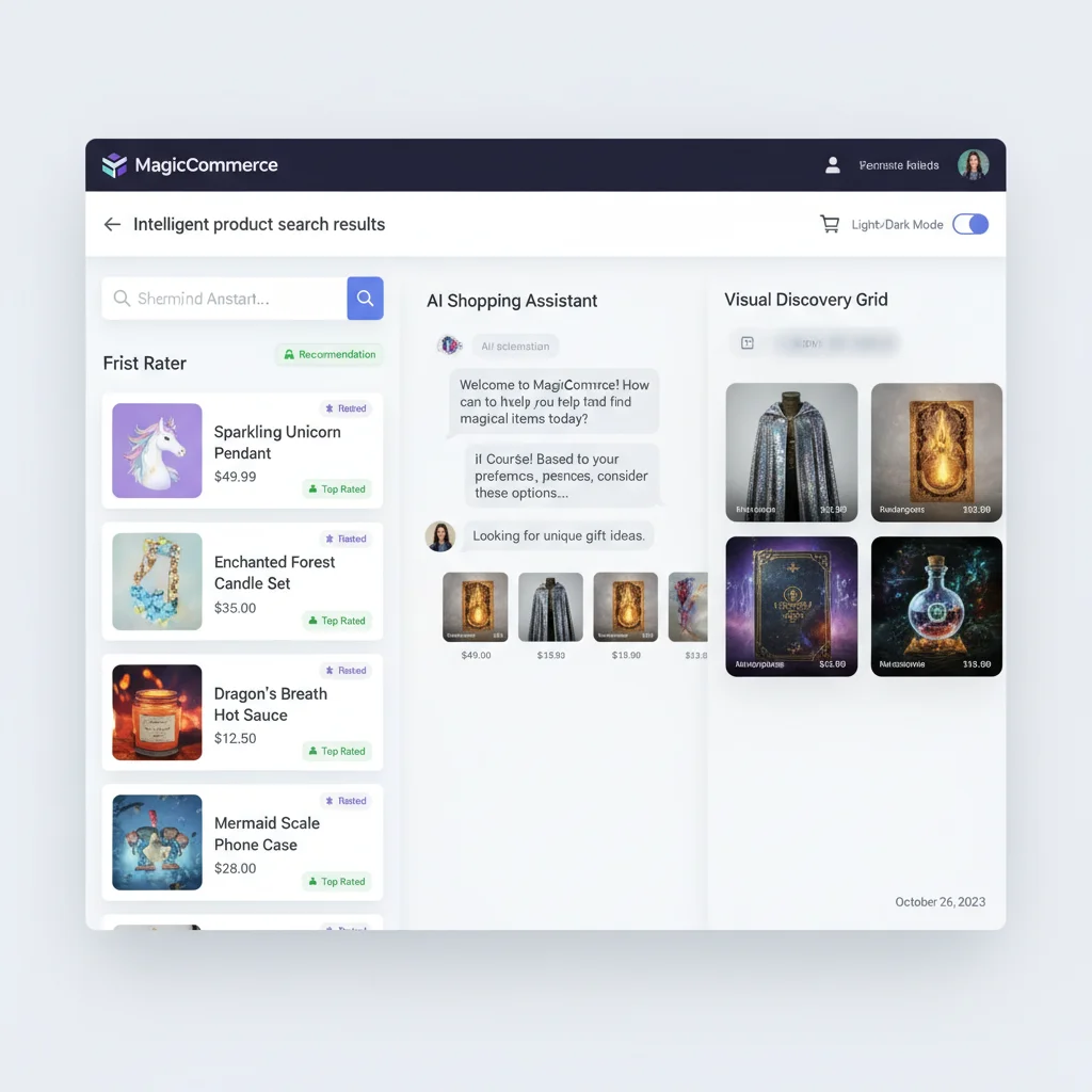MagicCommerce – AI-Enhanced E-Commerce Platform