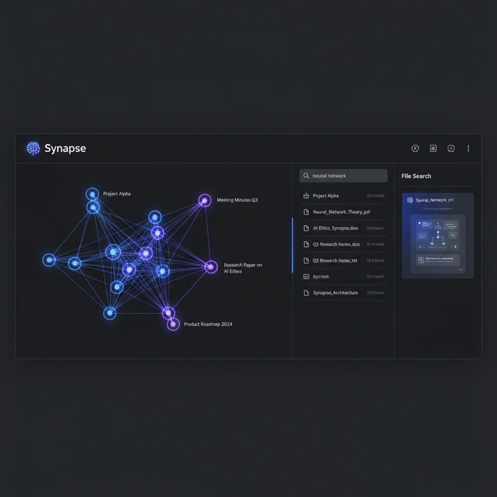 Synapse – Knowledge OS for Local Files